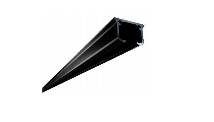 Szyna czarna aluminiowa pojedyncza, karnisz Creativa ZS-200